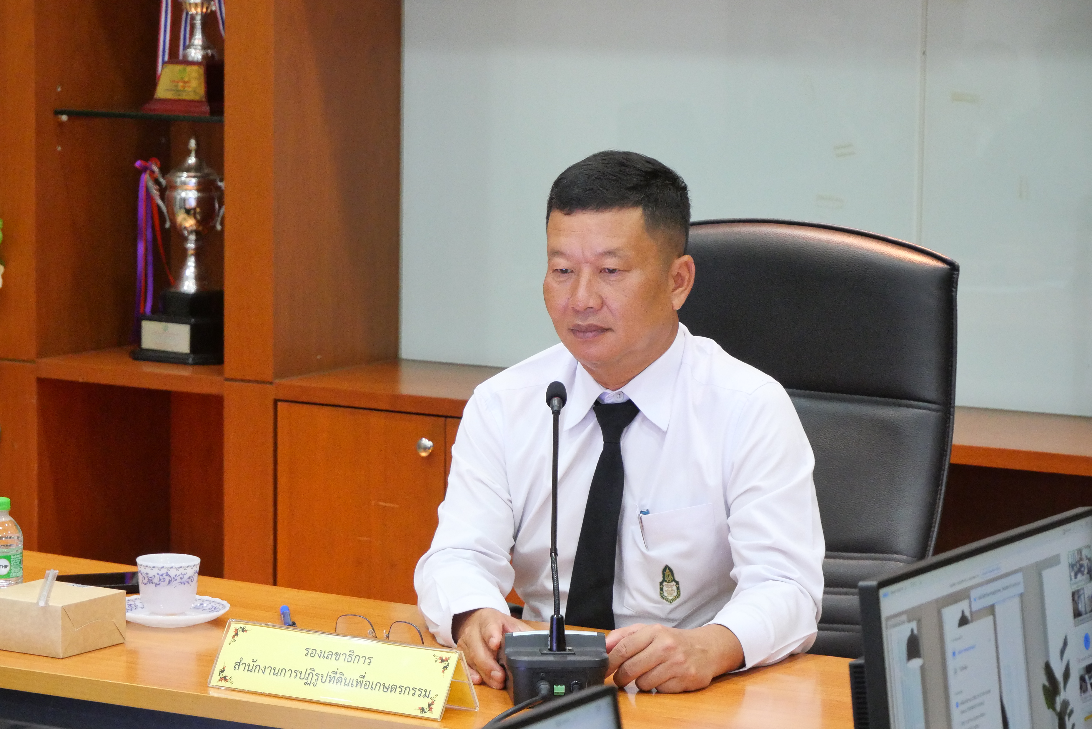 title - รองเลขาธิการ ส.ป.ก. ประชุมคณะทำงานจัดวางระบบการควบคุมภายในและบริหารความเสี่ยงของ ส.ป.ก. ครั้งที่ 2/2569